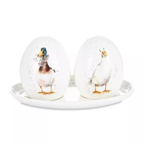 Набор солонки и перечницы "Забавная фауна. Утки", Wrendale Designs, Royal Worcester