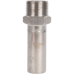 ROMMER Вставка с НР 22x3/4" из нержавеющей стали прессовой