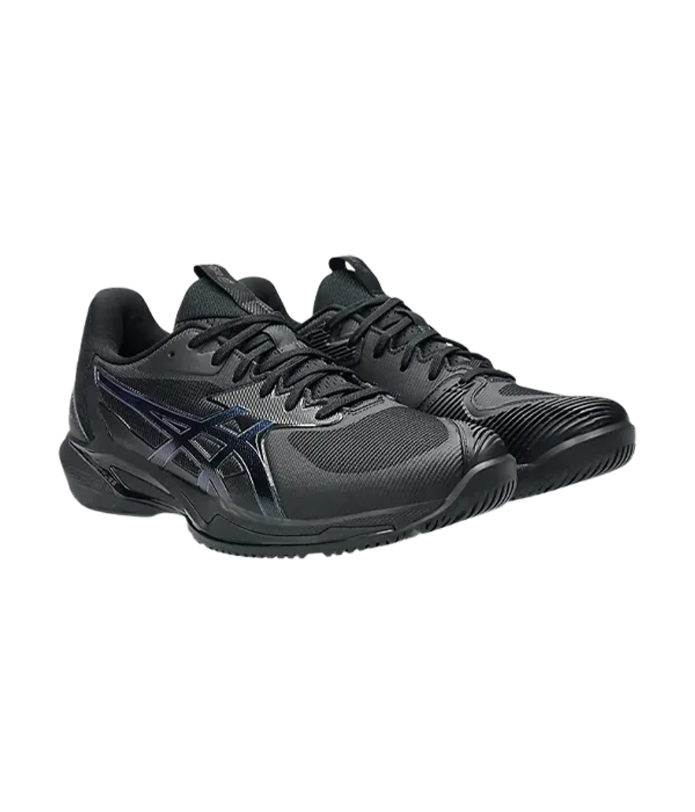 Asics Solution Speed FF 3 Clay Night Energy Черный-Prism Синие кроссовки 2025