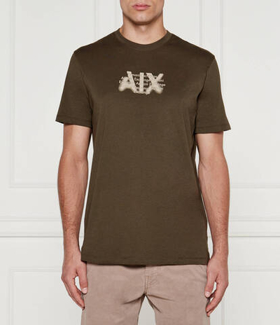Футболка Armani Exchange - хаки(6DZTHH ZJH4Z)