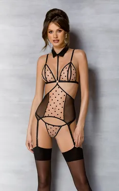 Dominica corset Beige