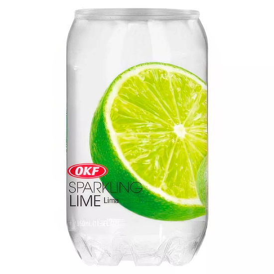 Напиток безалкогольный OKF Sparkling Lime со вкусом лайма, 350 мл (Корея)