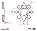 Звезда JTF1591.16