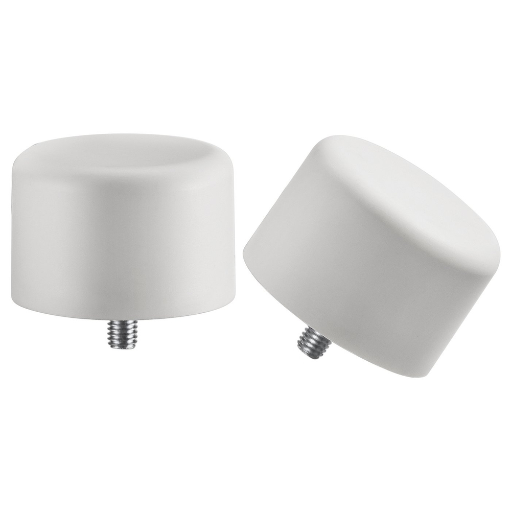 IKEA HELTUSS  (ИКЕА ХЕЛТУСС)  -  Наконечники, 1 пара - белые