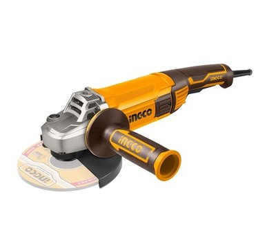 Угловая шлифовальная машина 180мм 2000Вт INGCO AG200018 INDUSTRIAL
