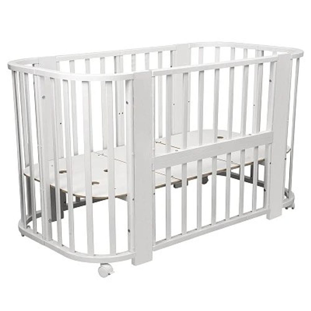 АКЦИЯ!!! Кровать детская Indigo Baby Line 5 в 1 с поперечным маятником и 2 МАТРАСАМИ В ПОДАРОК