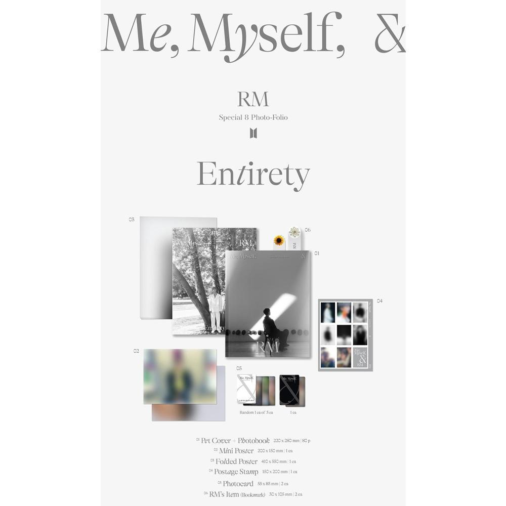 Фотобук RM (BTS) Special 8 Photo-Folio - Me, Myself, & RM 'Entirety'
