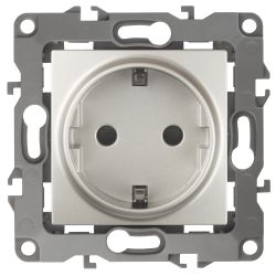 Розетка ЭРА Серия 12 12-2101-15 2P+E Schuko 16A-250В IP20 перламутр | Эра 12