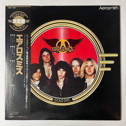 Винтажная виниловая пластинка LP Aerosmith Gold Disc (Japan 1978) (Obi)