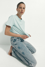Хлопковая футболка — Чёрный — H&M 0963662
