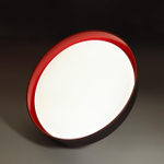 7710/DL COLOR SN 157 Светильник пластик/белый/красный LED 48Вт 4000К D407 IP43 TUNA RED