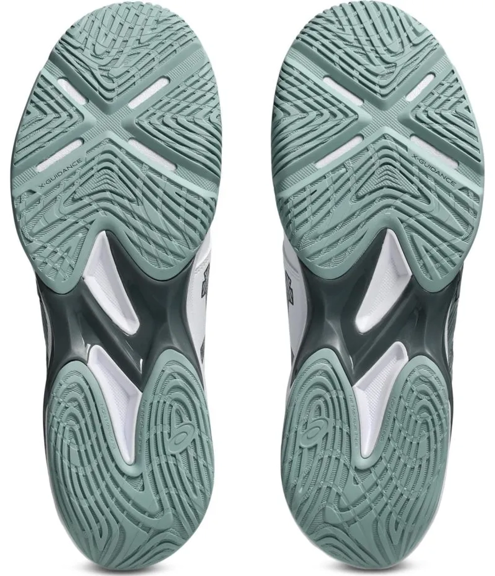 Мужские кроссовки для сквоша/бадминтона Asics Blade FF 2 - white/ocean haze