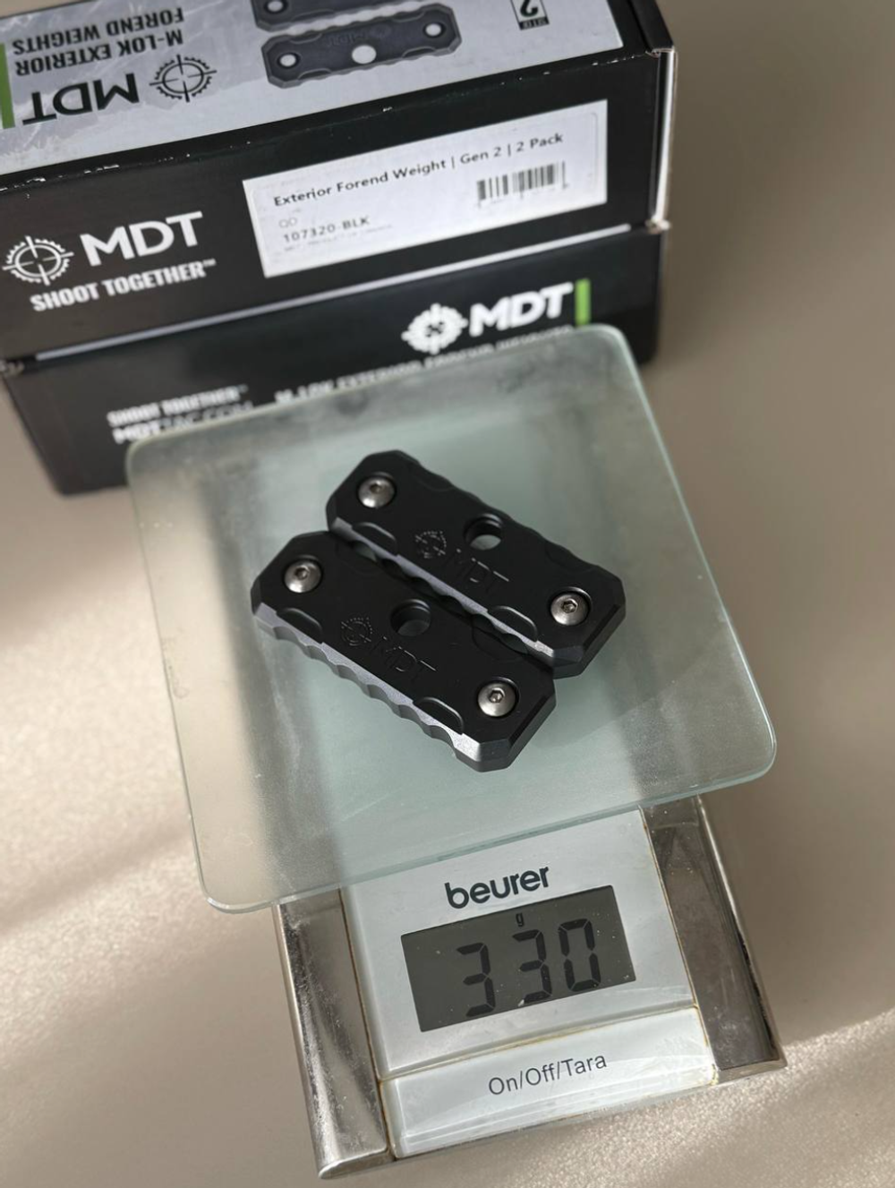 Груз внешний M-LOK (MDT) с QD (пара)
