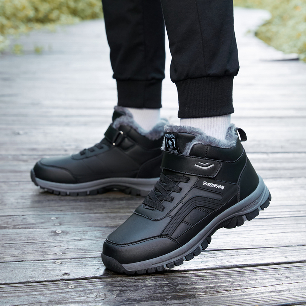 CHENGSHILUOTUO Elderly Insulated Shoes Unisex