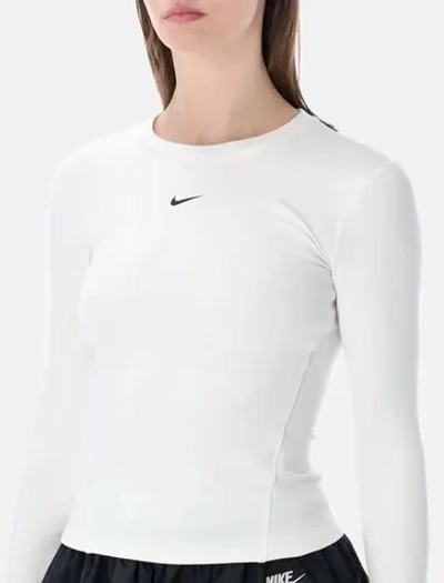 IM9449-100 Футболка тренировочная Nike One Dri-fit Fttd Ls Top W IM9449-100