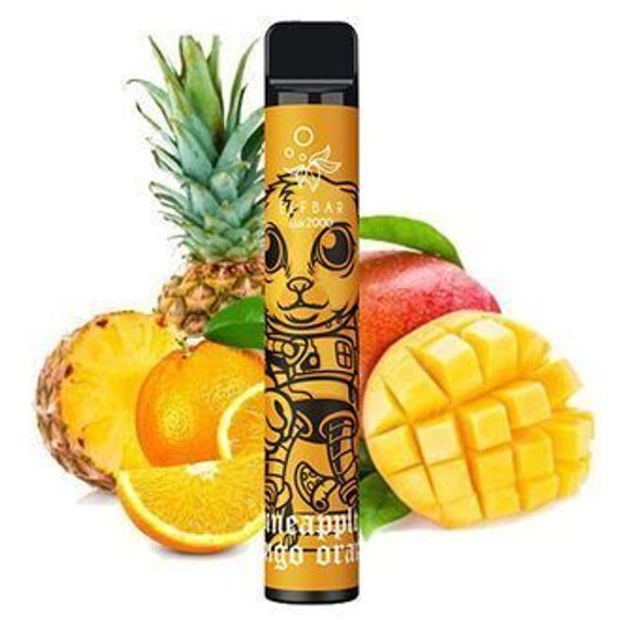 Elf Bar 2000 - Pineapple Mango Orange (5% nic)