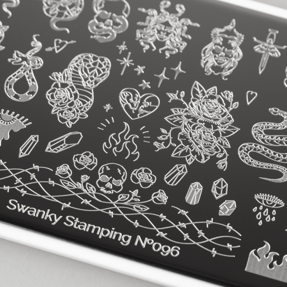 Swanky Stamping Пластина для стемпинга 096,
