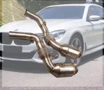Даунпайп для BMW 750Li 4.0T 2018 БМВ