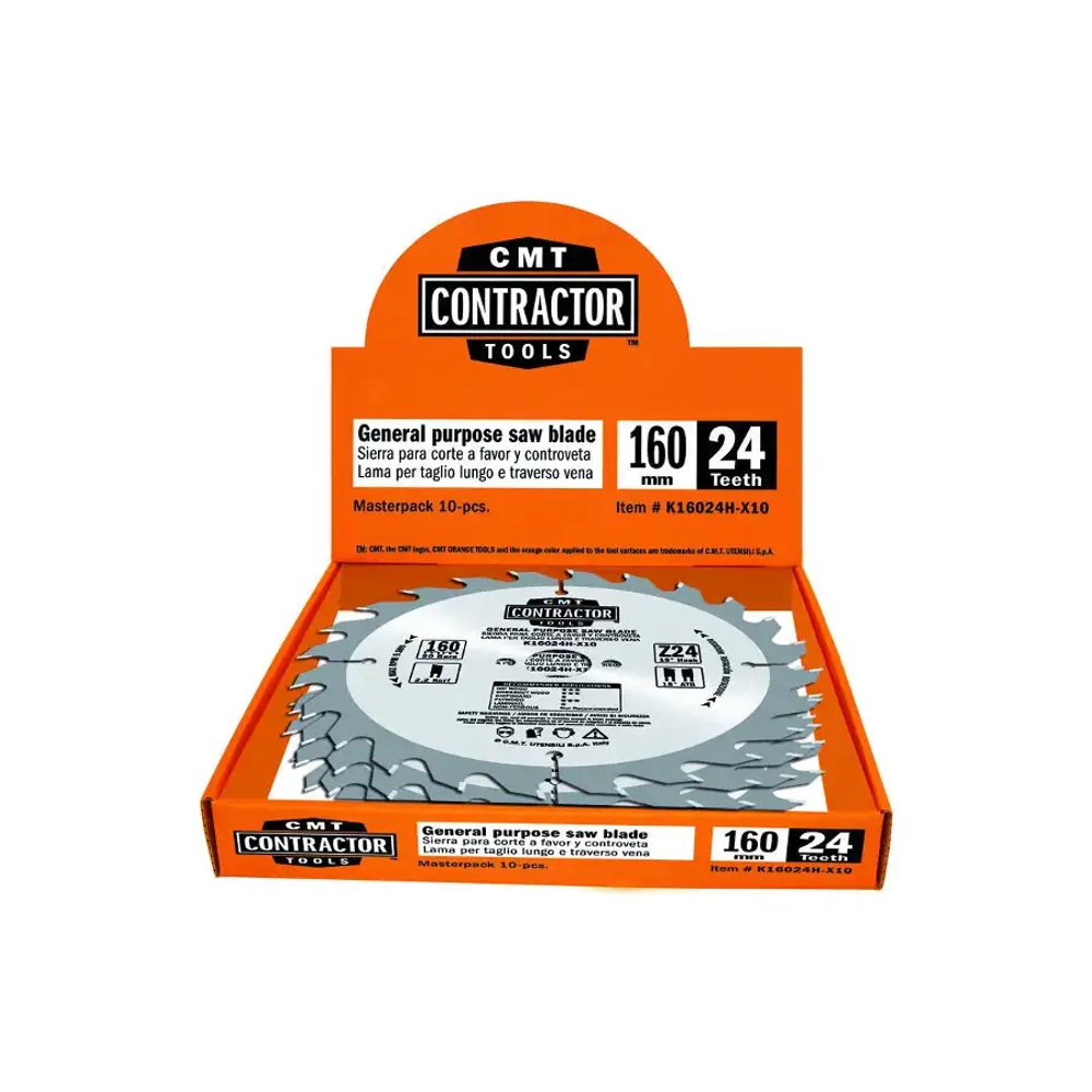 Пильный диск Contractor 190x2.2/1.4x30 CMT K19024M-X10