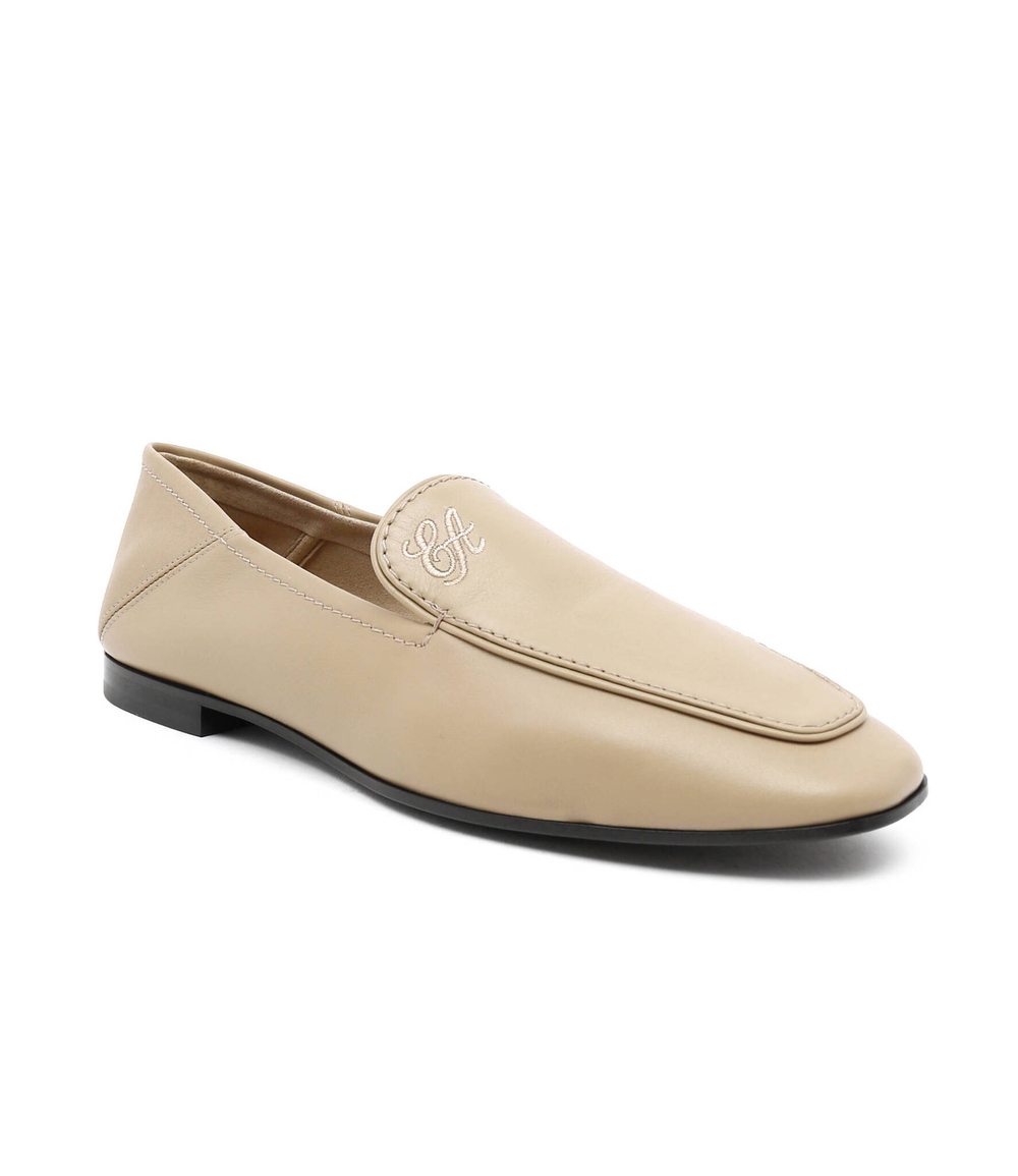 Кожаные мокасины Emporio Armani - бежевый(X3A093 XF702)