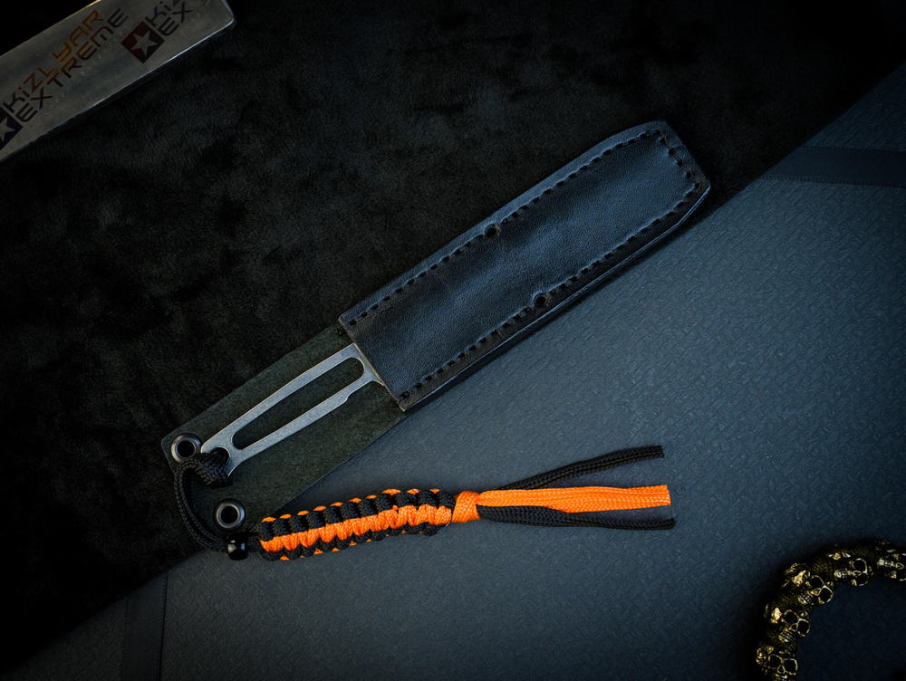 Туристический нож Sensei Mini AUS-8 StoneWash
