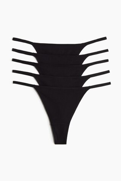 Трусы-стринги, 5 шт. - H&M