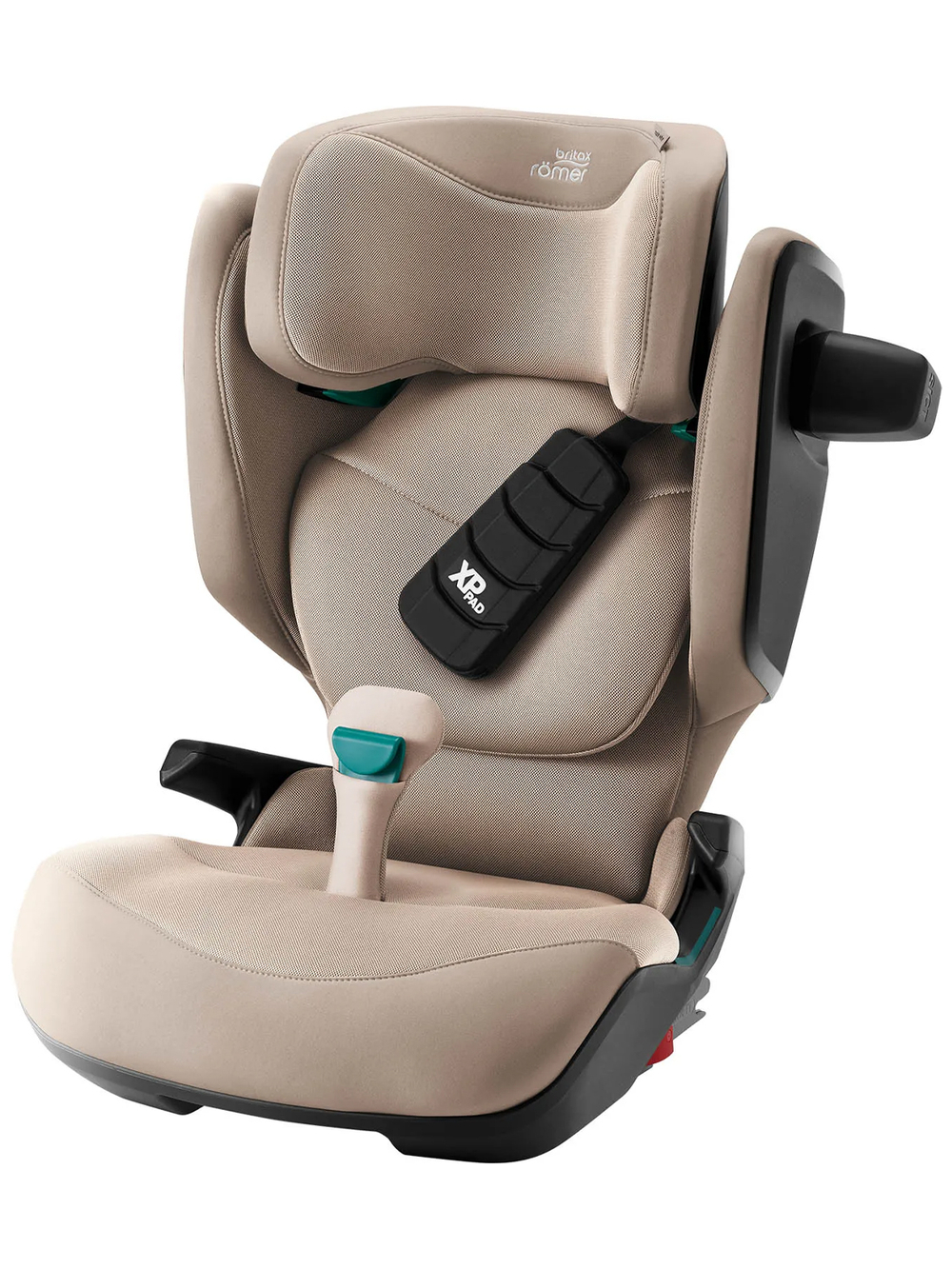Автокресло 2/3 Britax Roemer KIDFIX PRO i-SIZE Style Teak, от 3,5 до 12 лет, 15-36 кг (100 - 150 см), isofix, бежевый