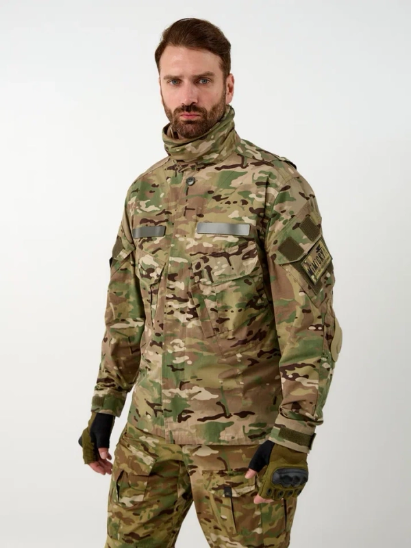 Куртка тактическая GEN3 COMBAT MULTICAM, рипстоп NYCO 50/50, цвет MULTICAM, мужская