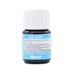 Краска акриловая для стекла Glass, 30 мл, Darwi, 236 синий