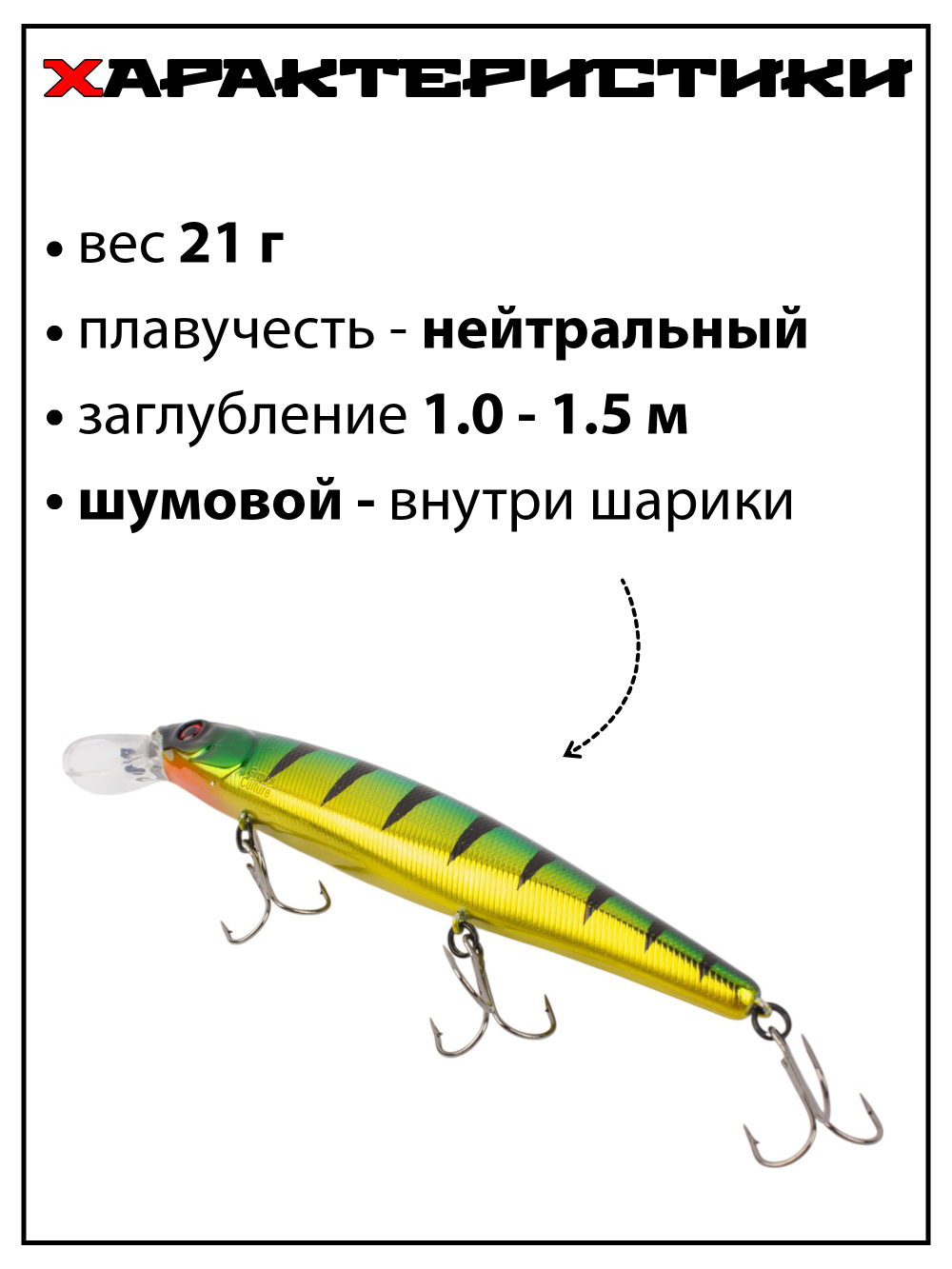 Воблер Минноу MAGSQUAD, 128 мм, 21 г, цвет #17
