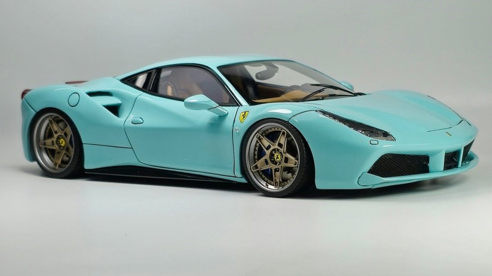 Краска лаковая HobbyLink Ferrari Tiffany Blue HP-1014