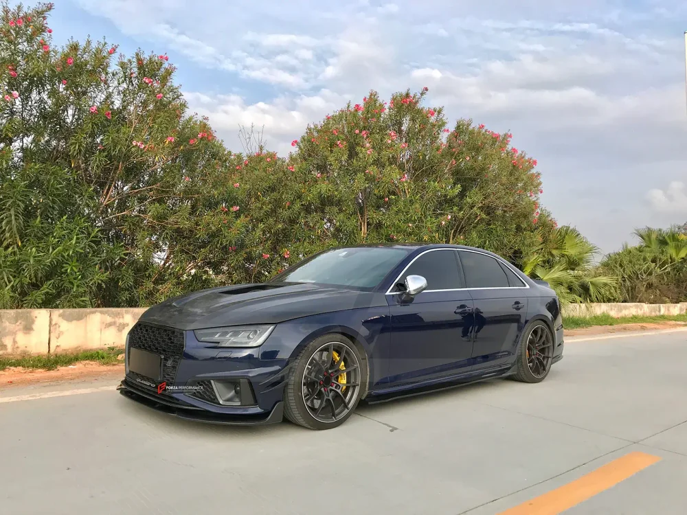 Карбоновый обвес для AUDI S4 B9 2016 - 2019 Ауди аэродинамический обвес