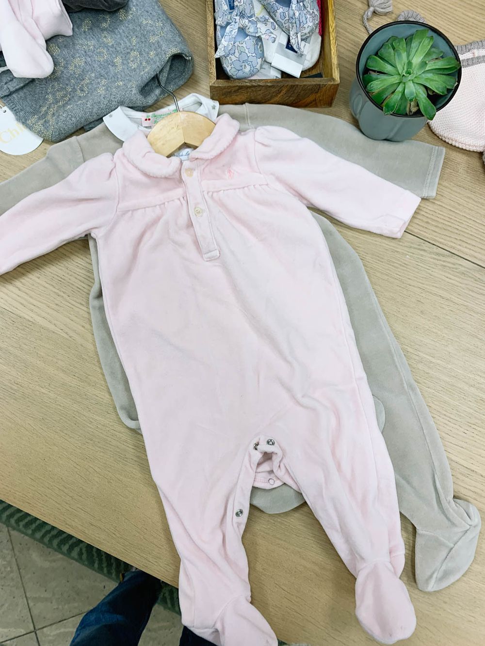 Велюровый комбинезон Ralph Lauren