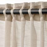Комплект штор IKEA HALLEBRACKA (ХАЛЛЕБРАКА), Бежевый, 145x250 см, 2 шт