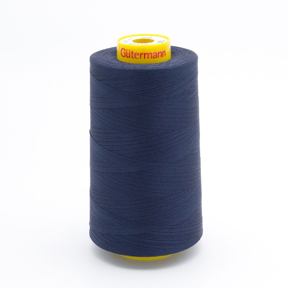 Нитка Gutermann Mara 120 (5000 метров), 1 боб., универсальная | 9110 джинсовый темн.синий