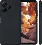 Мягкий Soft Touch чехол из силикона для POCO M6 PRO 5G / REDMI NOTE 12R с бархатной подкладкой