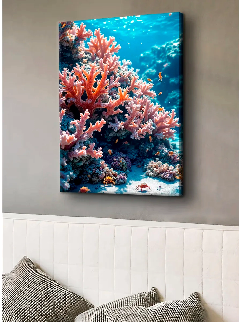 Картина Кораллы Красного моря, интерьерная 30х40см 1шт.