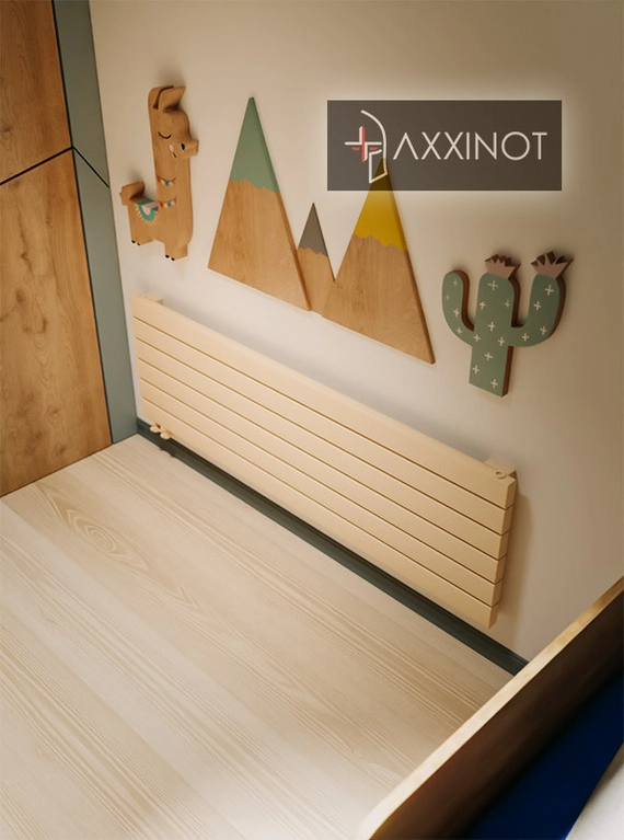 Axxinot Adero Z 1000 - горизонтальный трубчатый радиатор шириной 1000 мм