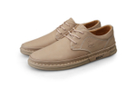 BECK Casual Leather Shoes Men"s Low top Sand/Khaki