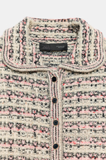 КАРДИГАН С ФАКТУРОЙ И БАХРОМОЙ — ZARA