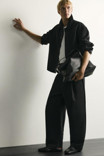 БРЮКИ RELAXED FIT СО СКЛАДКАМИ — ZARA · 8281/740