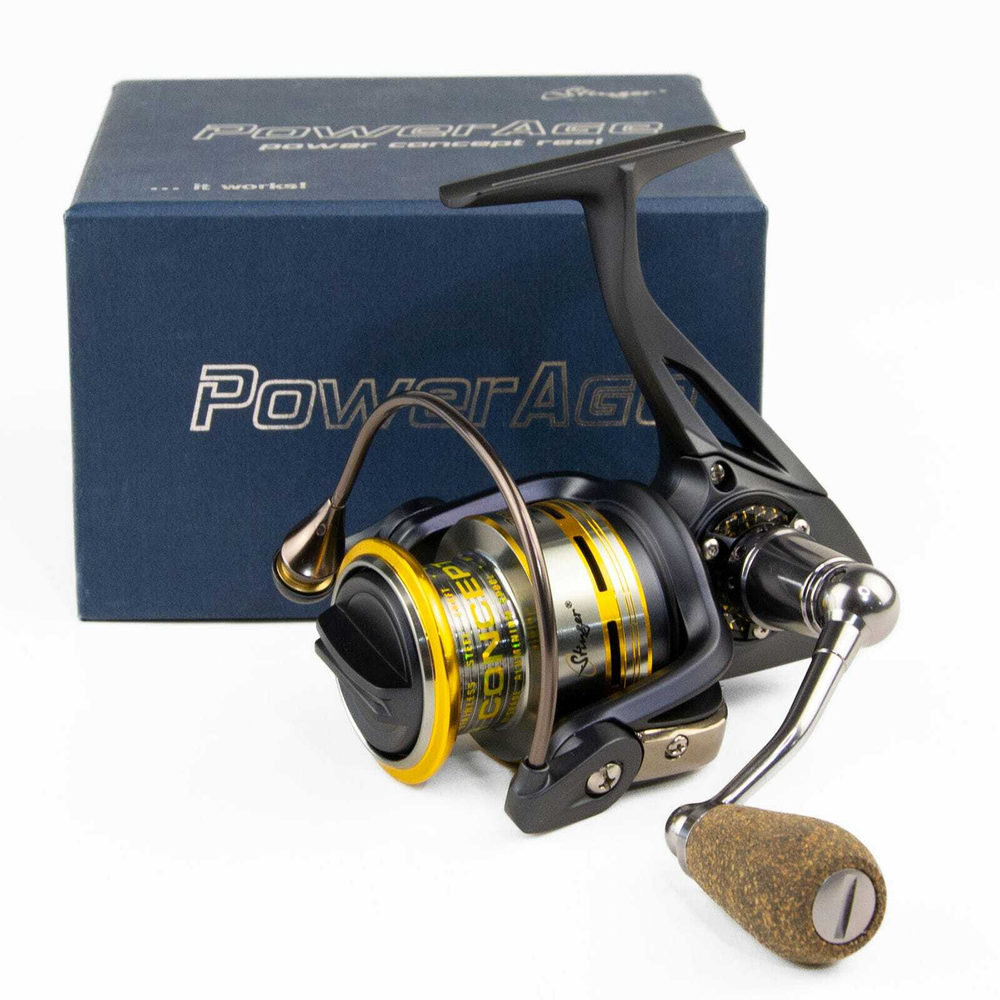 Катушка безынерционная Stinger PowerAge 2500 (2500, 8+1BB, мет. шпуля)