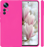 Мягкий Soft Touch чехол из силикона для XIAOMI 12T / 12T PRO с бархатной подкладкой