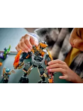 Конструктор NINJAGO 71854 Миссия Коула: робот и дракон Зейн
