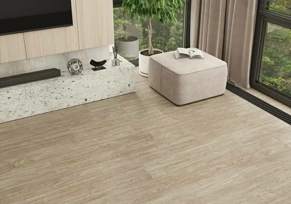 Керамогранит Alma Ceramica GFA92SOH44R Soho 20x90 коричневый матовый под дерево