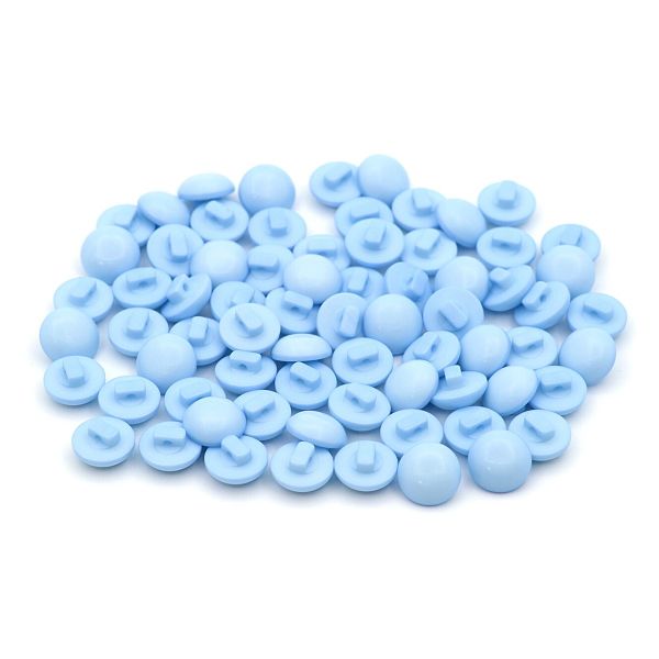 Пуговицы на ножке 18L=11 мм, пластик (blue 1 (синий 1)), 72 шт, PS20