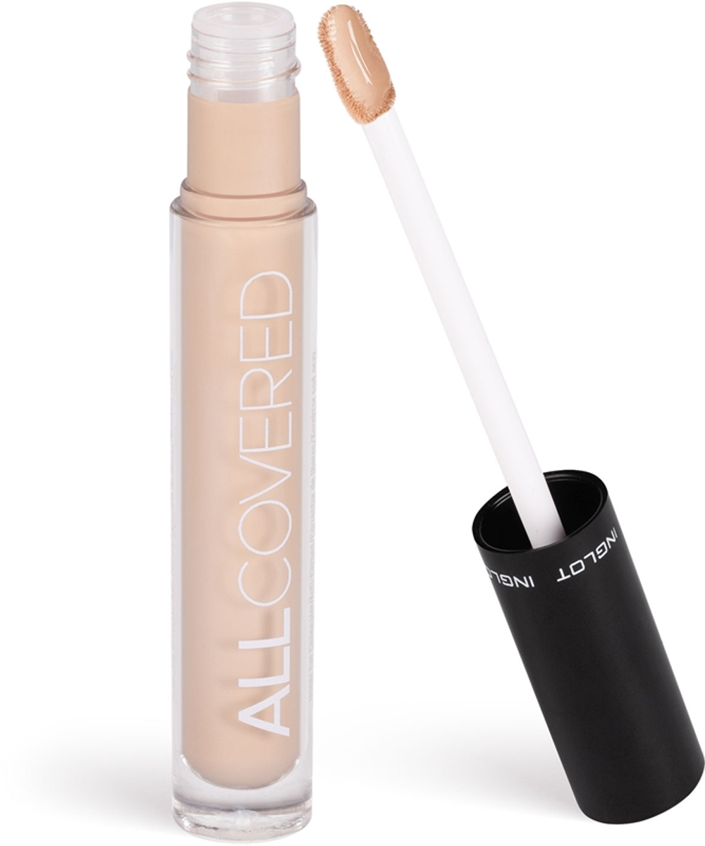 Inglot All Covered - Корректор сильно маскирующий против темных кругов под глазами оттенок 104, 4 ml