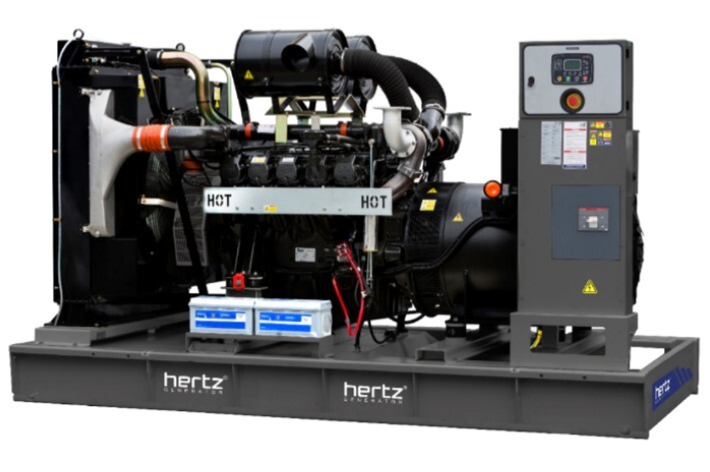 Дизельный генератор Hertz HG 550 DL в контейнере с АВР — Фото №2 