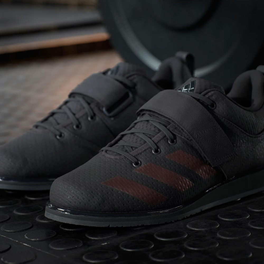 Штангетки adidas POWERLIFT 5 (Черно-Бронзовые)