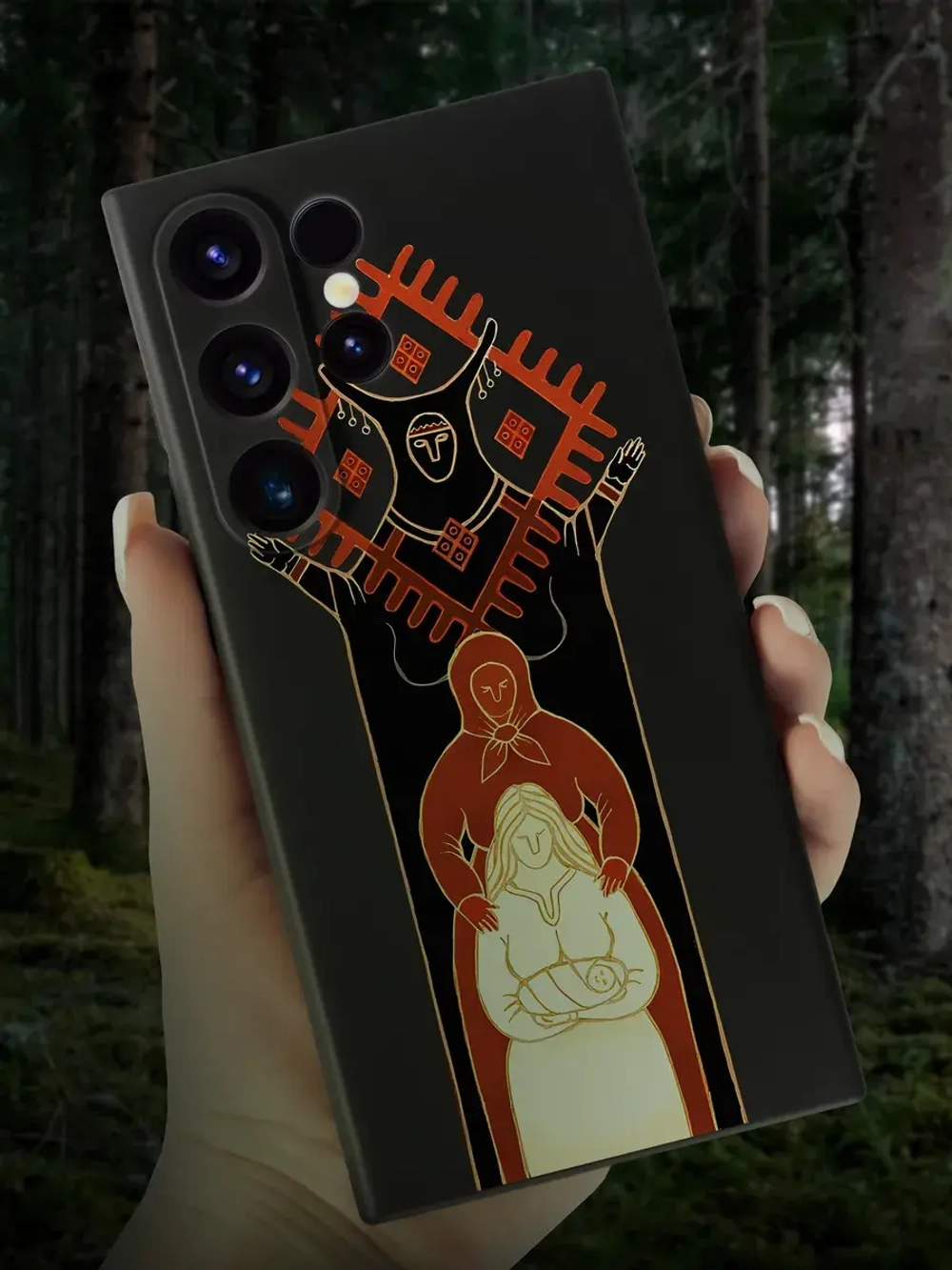 Чехол на Samsung S23 Ultra с принтом